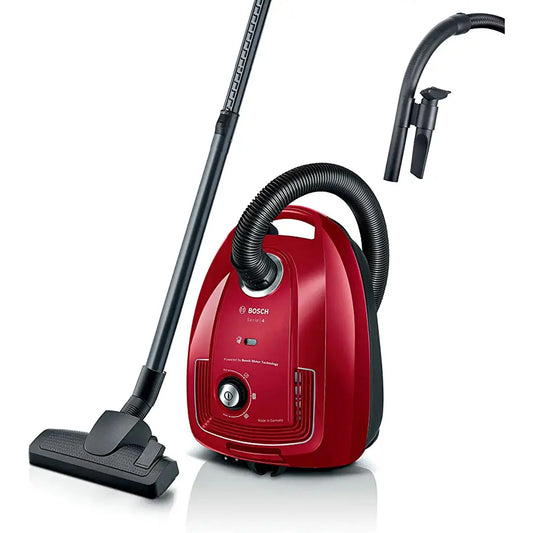 BOSCH GL38 Staubsauger, maximale Leistung: 600 Watt, Rot und Schwarz)