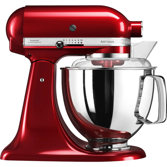 KITCHENAID 5KSM175PSECA Artisan Küchenmaschine Liebesapfelrot (Rührschüsselkapazität: 4,8 l, 300 Watt)