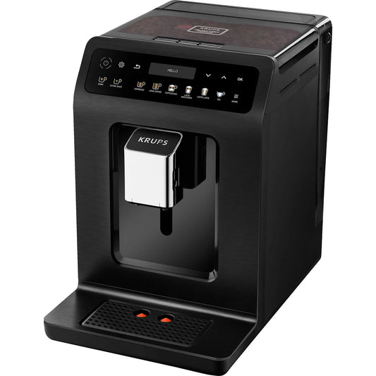 KRUPS EA8948 Evidence Plus One-Touch-Cappuccino Kaffeevollautomat Schwarz-Metallic